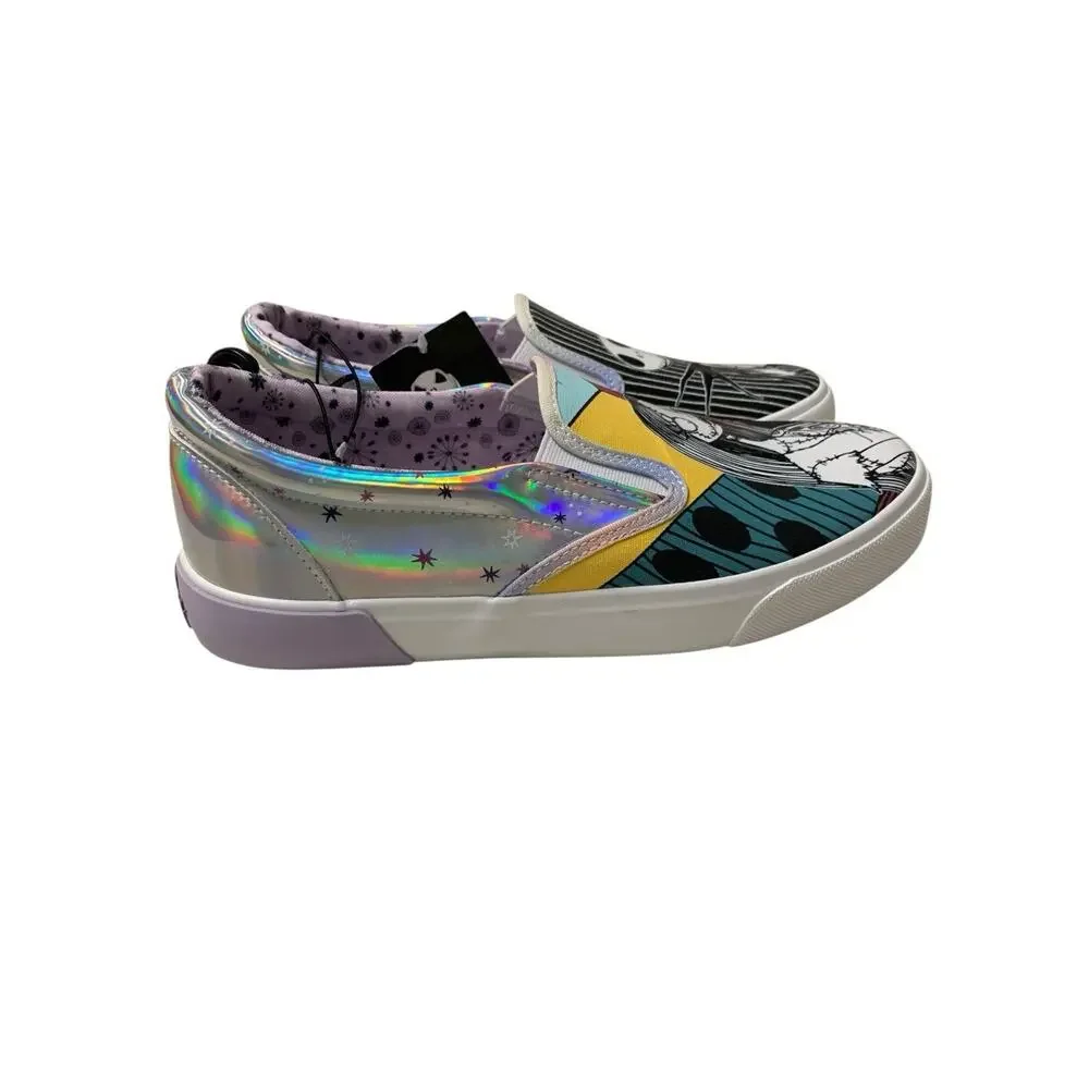 GROUND UP Disney Nightmare Before‎ Christmas Slip-on Sneakers Shoes Size 7